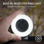 ⁦كاميرا بث رايزر مزودة بضوء حلقي - RAZER CAMERA⁩ - الصورة ⁦6⁩