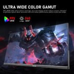 ⁦شاشه قيمنق Gawfolk 24.5 200Hz 1Ms⁩ - الصورة ⁦5⁩