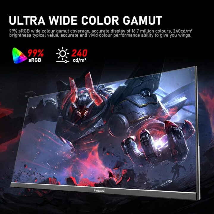 Gawfolk Gaming Screen 24.5 200Hz 1Ms