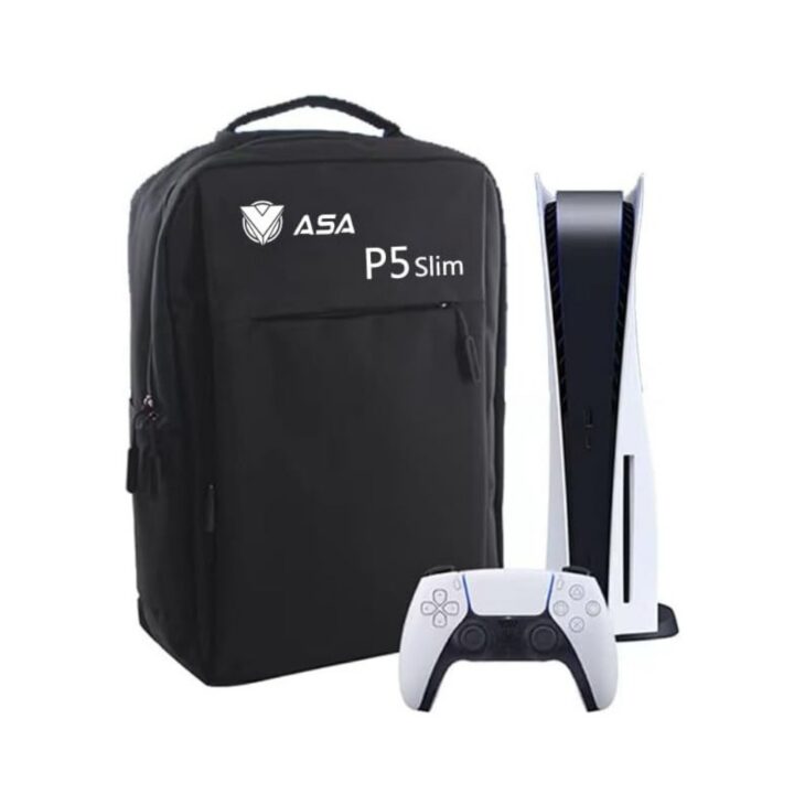 حقيبة بلايستيشن فايف سليم اسود BAG PS5 SLIM
