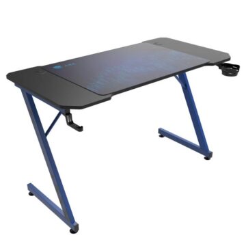 Gaming table with mouse pad, Model Z from ASA, Blue