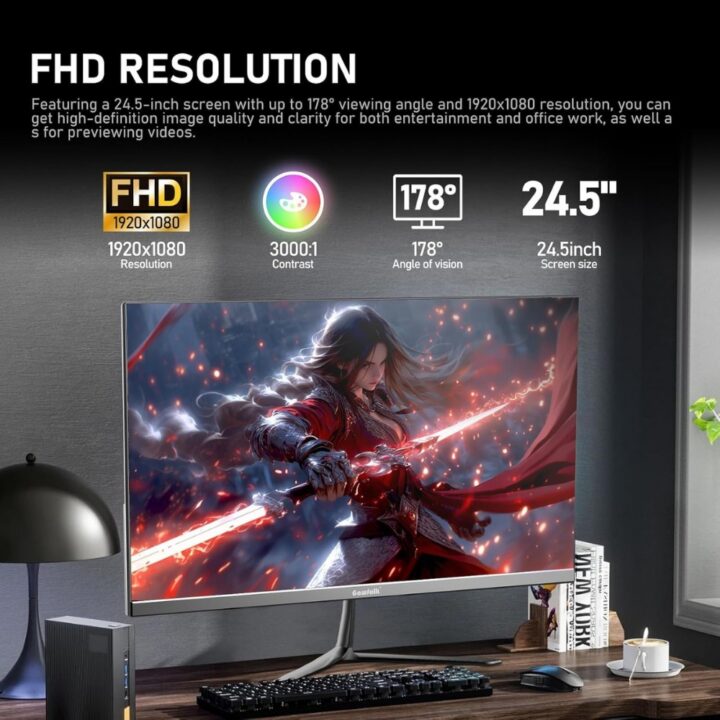 Gawfolk Gaming Screen 24.5 200Hz 1Ms