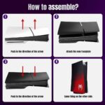 ⁦كفر غطاء بلايستيشن COVER PS5 SLIM SPEDR MAN⁩ - الصورة ⁦6⁩