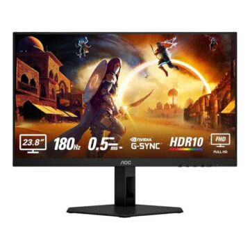 AOC 24-Inch Gaming Monitor 180Hz - 0.5Ms