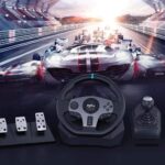 ⁦دركسون عجله قياده بلايستيشن PXN V9 STEERING WHEEL⁩ - الصورة ⁦4⁩