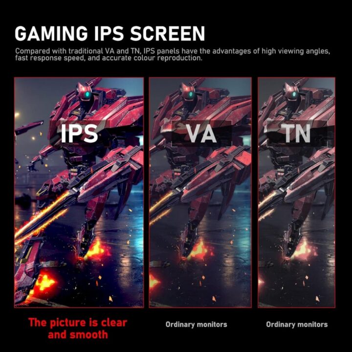 Gawfolk Gaming Screen 24.5 200Hz 1Ms