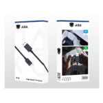 ⁦سلك شاحن قماش يد بلايستيشن Cable charger ASA⁩ - الصورة ⁦3⁩