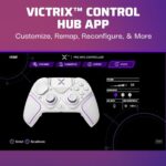 ⁦يد تحكم فيكتريكس برو بي اف جي ابيض Victrix Pro BFG⁩ - الصورة ⁦8⁩