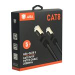 سلك شبكه 5 متر - CABLE CAT8 ASA WI-FI 5m