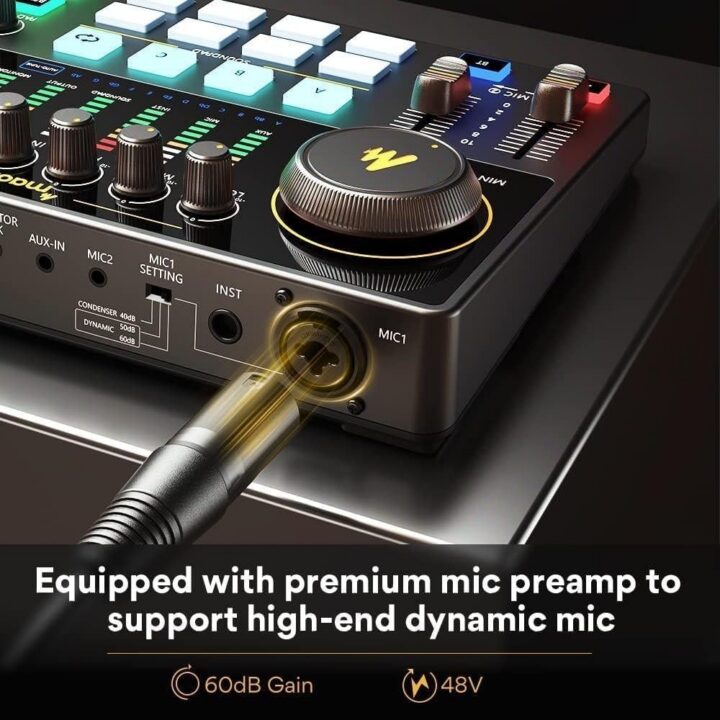مايك Podcast Equipment Kit with XLR Condenser Microphone Maono