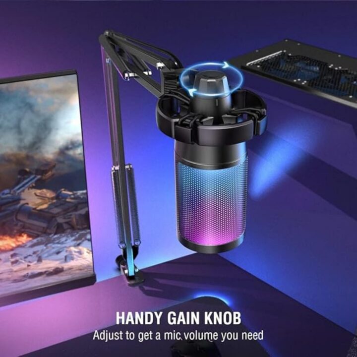 مايك مع ستاند MIC GAMING WITH STAND