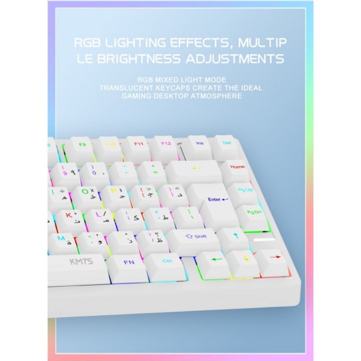 KEYBOARD GAMING ASA KM75 White