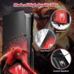 ⁦كفر غطاء بلايستيشن COVER PS5 SLIM SPEDR MAN⁩ - الصورة ⁦5⁩