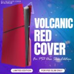 كفر غطاء بلايستيشن COVER PS5 SLIM RED - Image 4