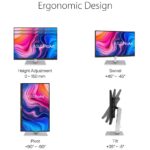 ⁦شاشه اسوس برو ارت ASUS PRO ART PA279CV 27 IPS - 4K - SRGB100%⁩ - الصورة ⁦4⁩