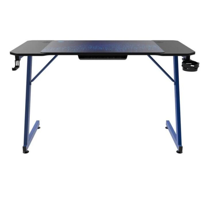 Gaming table with mouse pad, Model Z from ASA, Blue