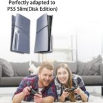 ⁦كفر غطاء بلايستيشن COVER PS5 SLIM SILVER⁩ - الصورة ⁦5⁩