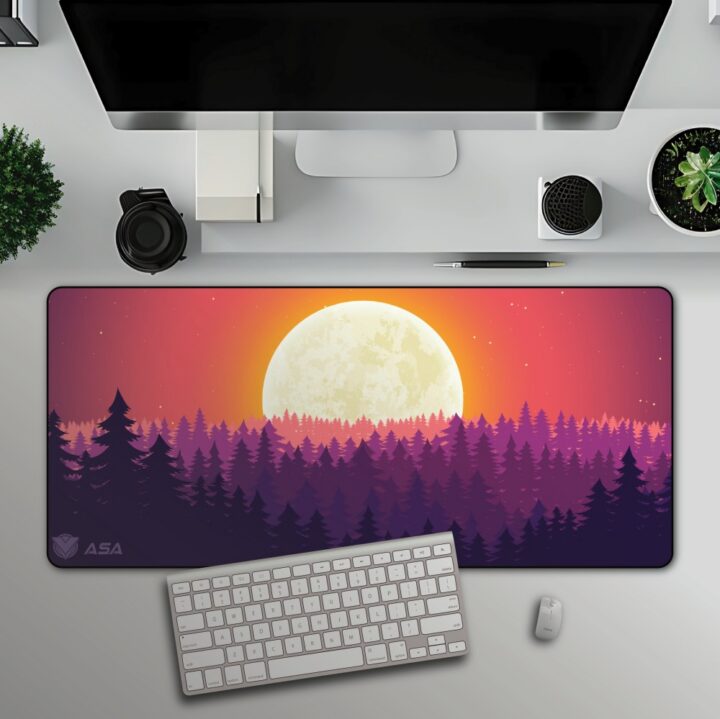 Moon 2 Mouse Pad - ASA Mouse Pad Moon 2