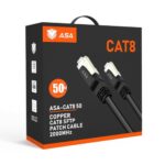 سلك شبكه 50 متر CABLE CAT8 ASA WI-FI