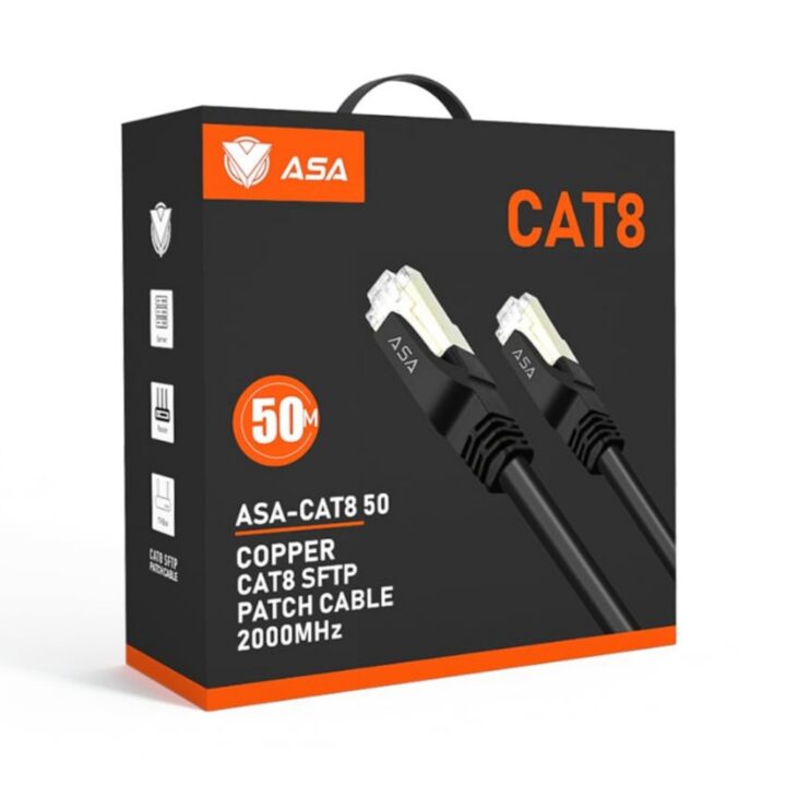 50 Meter Network Cable CABLE CAT8 ASA WI-FI