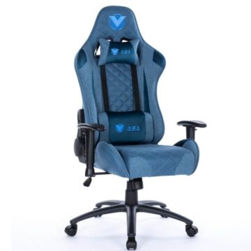 Diamond Gaming Chair Blue Fabric - CHAIR GAMING DAIMOND ASA