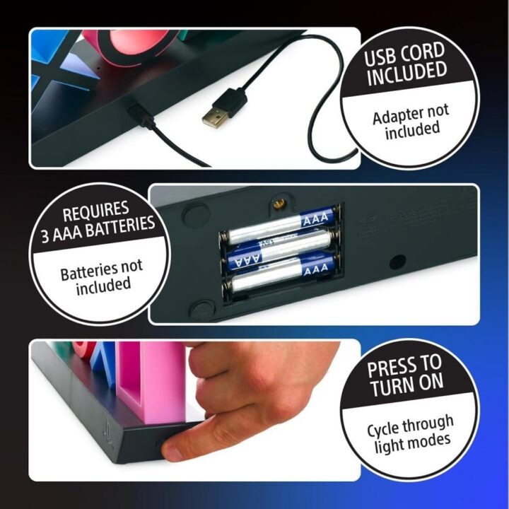 PlayStation Icon Light LIGHT GAMING