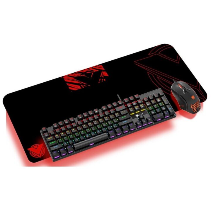 Mechanical Keyboard with Mouse + Mouse Pad TRIPLE LEVEL ASA