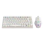 كيبورد قيمنق ابيض KEYBOARD GAMING ASA KM75