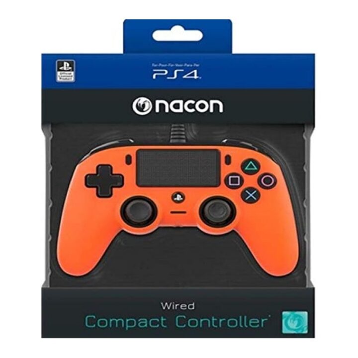 Nacon Wired Controller for PlayStation 4 Orange