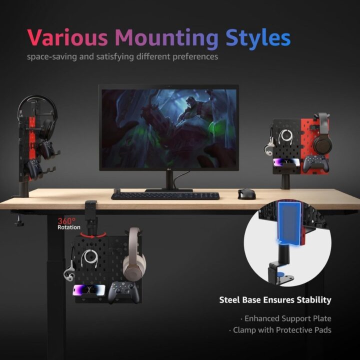DESK MOUNTED ASA Accessory Stand