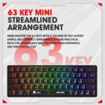 ⁦كيبورد لايت ميني وايرلس ASA LIGHT MINI BLACK⁩ - الصورة ⁦5⁩