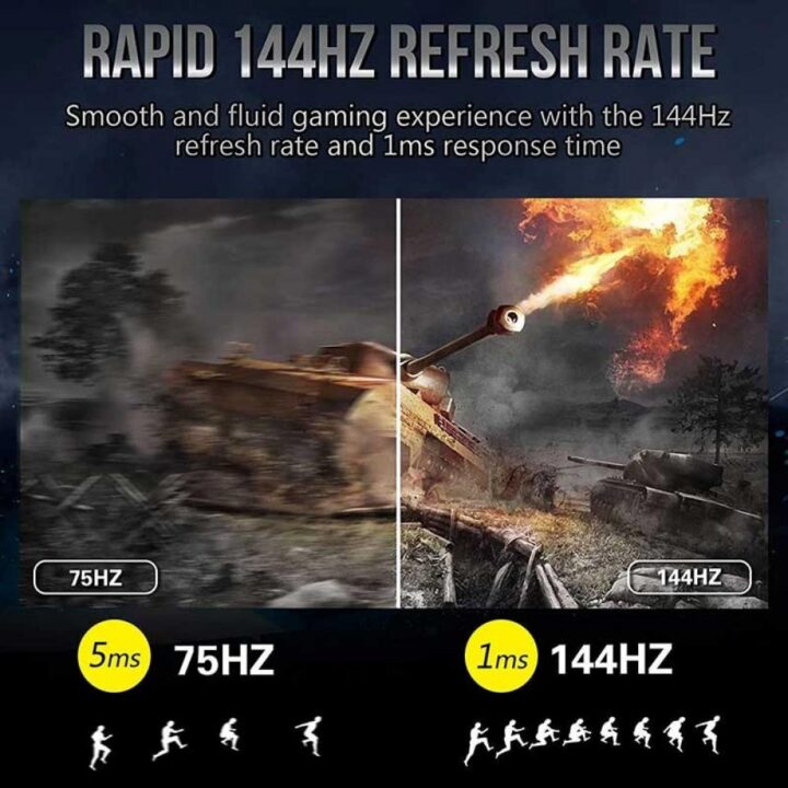 شاشه قيمنق قيم ون GAMEON 28 IPS-4K-144Hz-2.1HD