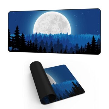 Mouse Pad Moon 1 - ASA Mouse Pad Moon 1