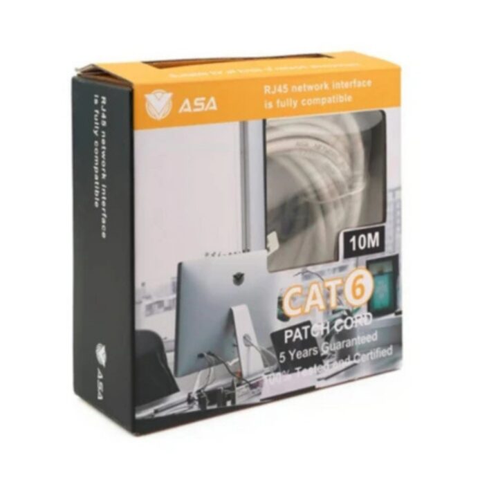 ASA WIFI NETWORK CABLE CAT6 10M