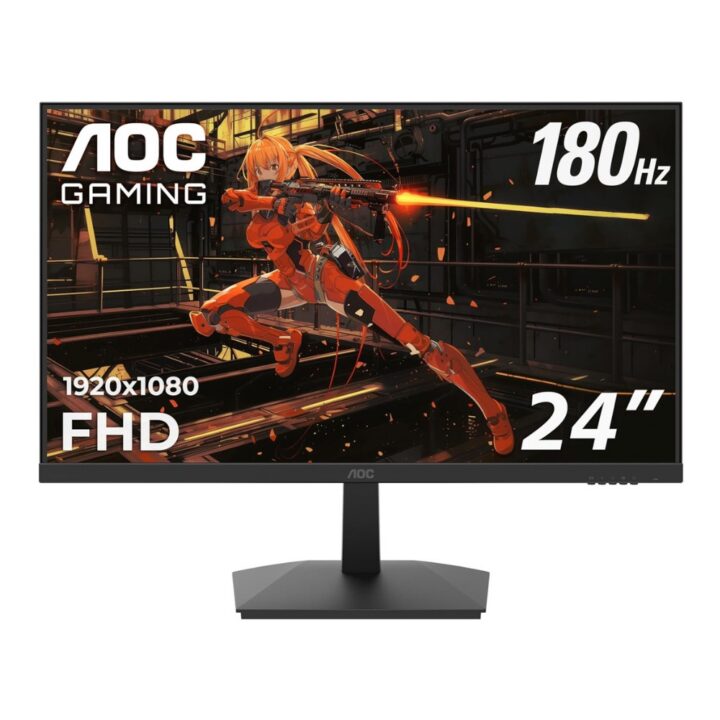 شاشه قيمنق AOC 24 180hz