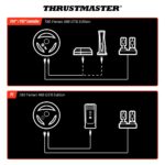 ثرست ماستر عجلة القيادة متوافق مع متعدد، USB أسود - Image 7