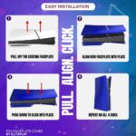 كفر غطاء بلايستيشن COVER PS5 SLIM PURPLE - Image 5