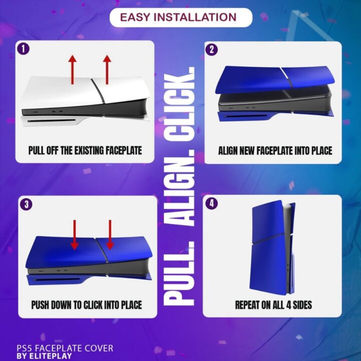 COVER PS5 SLIM PURPLE Cover