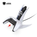 ⁦قاعدة شحن ليدين للبلايستيشن 5 من ASA⁩ - الصورة ⁦4⁩