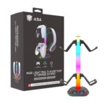⁦ستاند حامل سماعه ويد تحكم ASA STAND RGB⁩ - الصورة ⁦3⁩