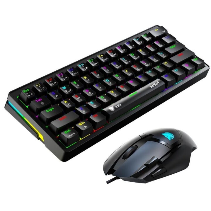 ASA KEYBOARD KM64 MOUSE Combo