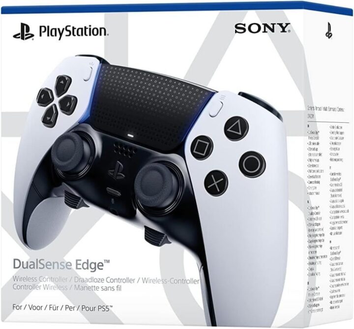 Dual Sense Edge Wireless Controller, Bluetooth, Grey, PlayStation 5