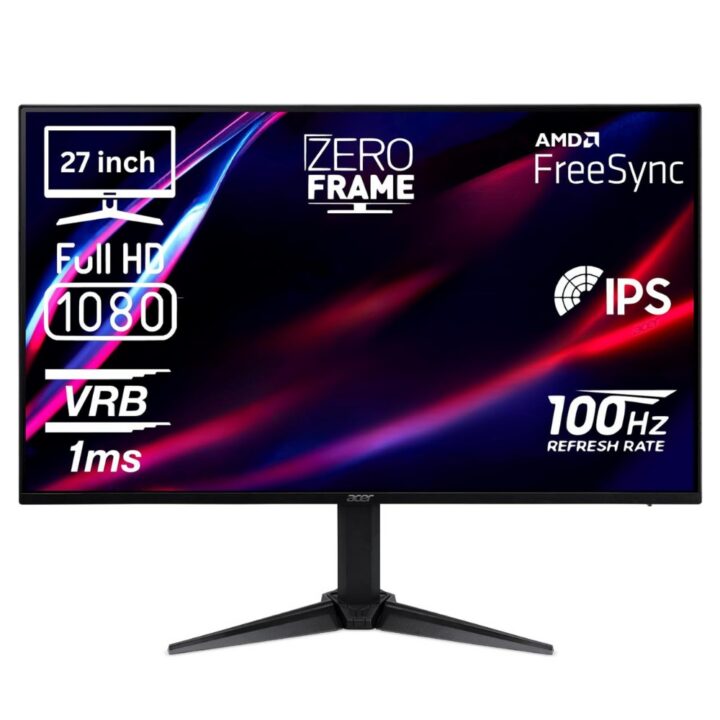 شاشه قيمنق ايسر Acer nitro 27 100Hz 1Ms