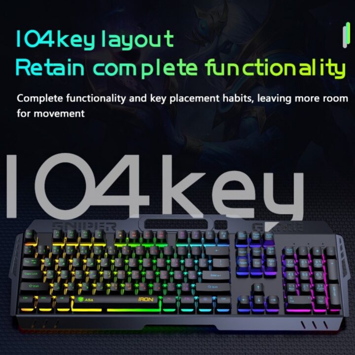 Iron Mechanical Keyboard - GNIPER Mechanical Keyboard