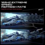 ⁦شاشه العاب قيم ون GAMEON 27 165Hz 0.5Ms IPS⁩ - الصورة ⁦4⁩