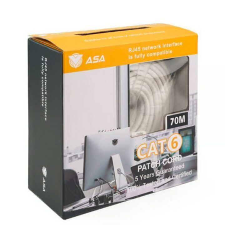 ASA Network Cable WiFi CAT6 70M