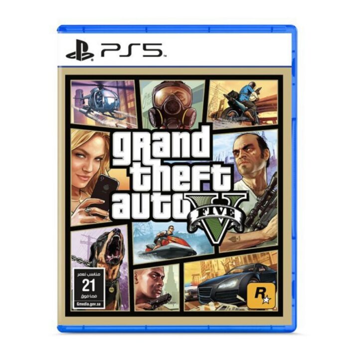 Grand 5 for PlayStation 5 Saudi Version - GTA5 PS5