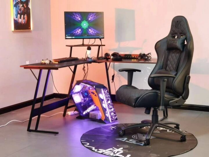 Complete Black Diamond Gaming Chair - CHAIR GAMING DAIMOND ASA BLACK