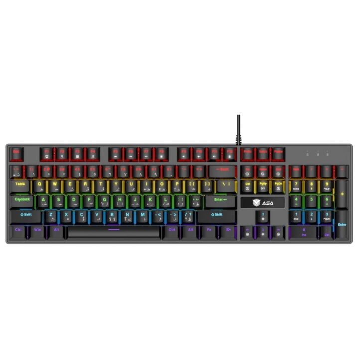 Mechanical Keyboard with Mouse + Mouse Pad TRIPLE LEVEL ASA