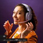 ⁦سماعه استرو سلكية A10 الاصدار الثاني ارجواني⁩ - الصورة ⁦4⁩